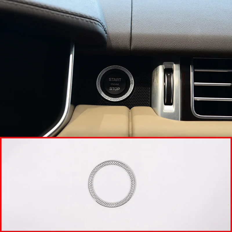 For Land Rover Discovery Sport 5 For Range Rover Sport Evoque Vogue SV ABS Chrome Car Engine Start Stop Switch Ring Cover
For Land Rover Discovery Sport 5 For Range Rover Sport Evoque Vogue SV ABS Chrome Car Engine Start Stop Switch Ring Cover