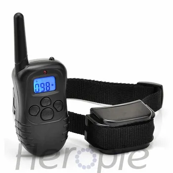 HEROPIE Electric Training Collars Pet Dog Training Collar Rechargeable Waterproof LCD 100LV 300M Remote Anti Bark For Dog
HEROPIE Electric Training Collars Pet Dog Training Collar Rechargeable Waterproof LCD 100LV 300M Remote Anti Bark For Dog
