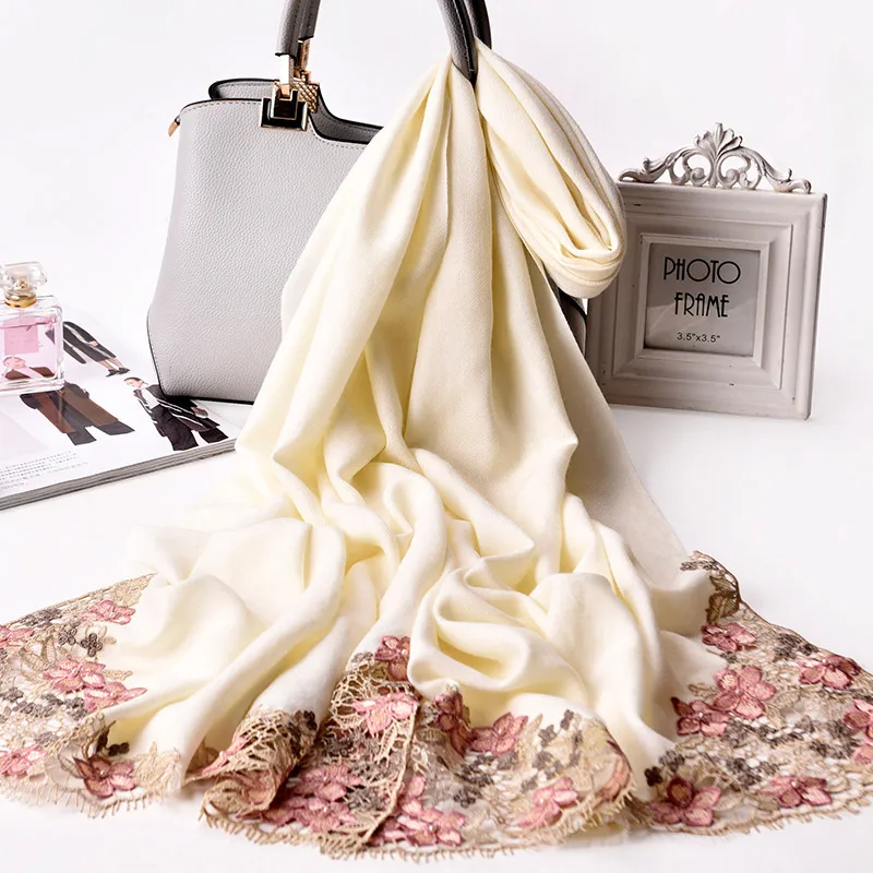 Ladies 100% Wool Scarves Women Luxury Shawls and Wraps for Wedding Festive Winter Shawl Pashimina Bride Embroidered Scarf Wool
Ladies 100% Wool Scarves Women Luxury Shawls and Wraps for Wedding Festive Winter Shawl Pashimina Bride Embroidered Scarf Wool