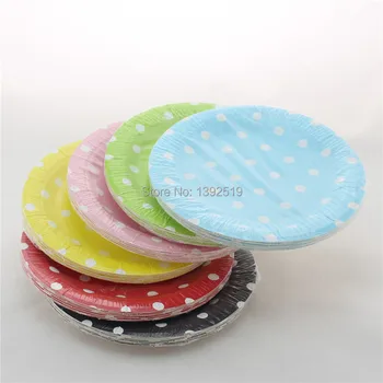 Free Shipping 240pcs 7" small Round Paper Plates Polka Dot Plates Baby Pink Yellow Green Baby Blue Red Black 6 Color to choose
Free Shipping 240pcs 7" small Round Paper Plates Polka Dot Plates Baby Pink Yellow Green Baby Blue Red Black 6 Color to choose
