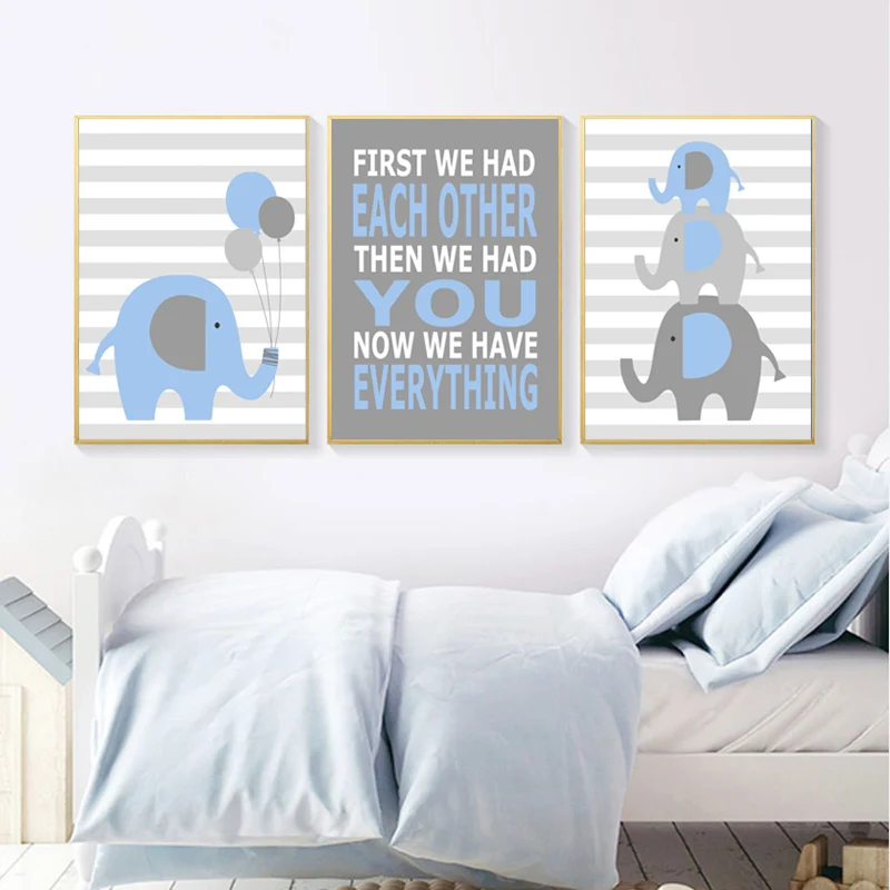 baby boy canvas wall art