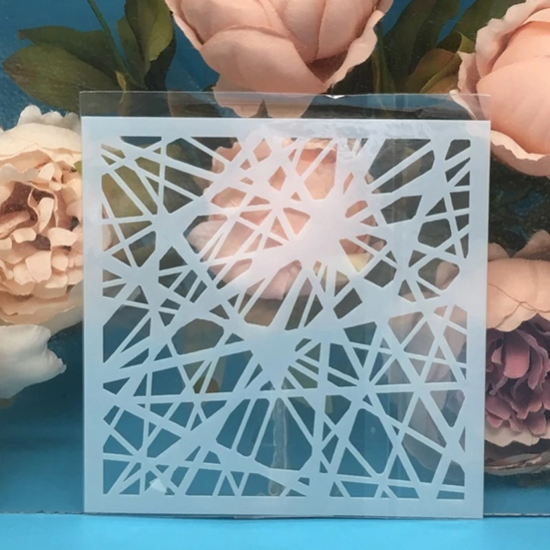 13cm 5" Geometry Line DIY Layering Stencils Wall Painting Scrapbook Coloring Embossing Album Decorative Paper Card Template
13cm 5" Geometry Line DIY Layering Stencils Wall Painting Scrapbook Coloring Embossing Album Decorative Paper Card Template