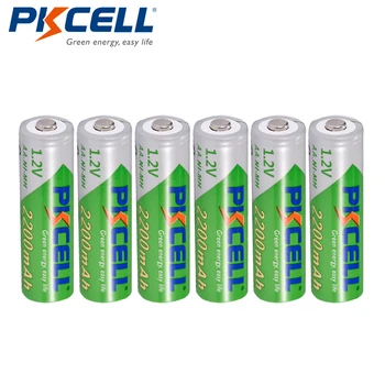 6 x PKCELL AA NiMH Recarregavel Bateria Durable Low Self-discharge 1.2V 2200mAh 2A Ni-MH Rechargeable Battery Batteries Bateria
6 x PKCELL AA NiMH Recarregavel Bateria Durable Low Self-discharge 1.2V 2200mAh 2A Ni-MH Rechargeable Battery Batteries Bateria