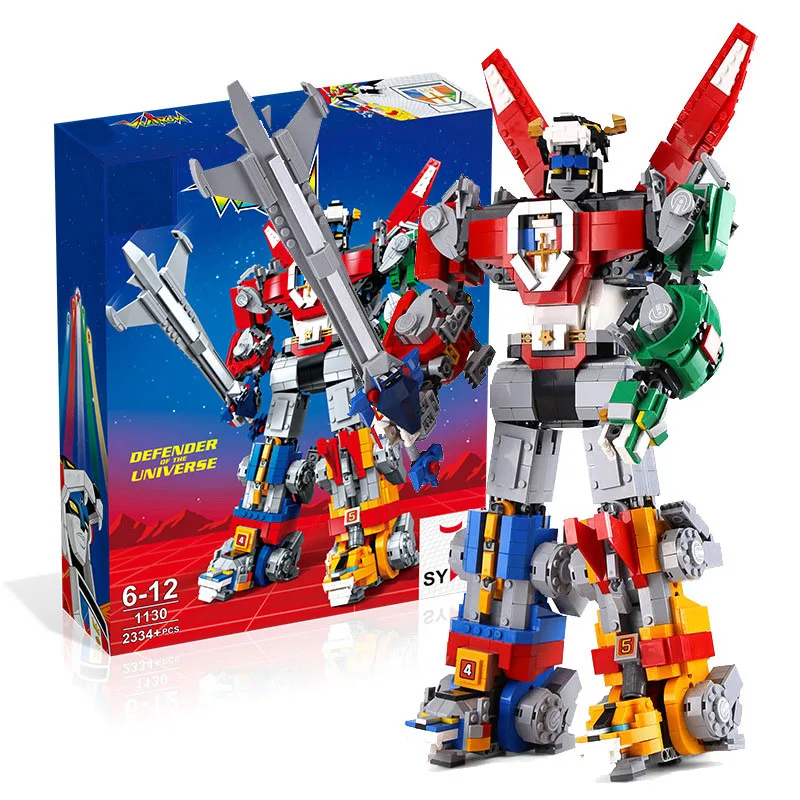 Ideas Series Voltron Defender of The Universe Model Building Block Bricks Toys Compatible with Children Gift 1130
Ideas Series Voltron Defender of The Universe Model Building Block Bricks Toys Compatible with Children Gift 1130