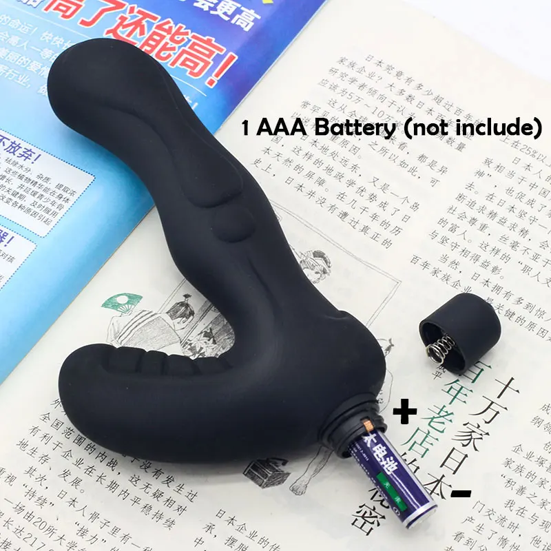Fantasy Anal Vibrator 10 Speeds Prostate Massage Speeds Adult Sex Toys For Men Butt Plug Silicone Male Masturbator