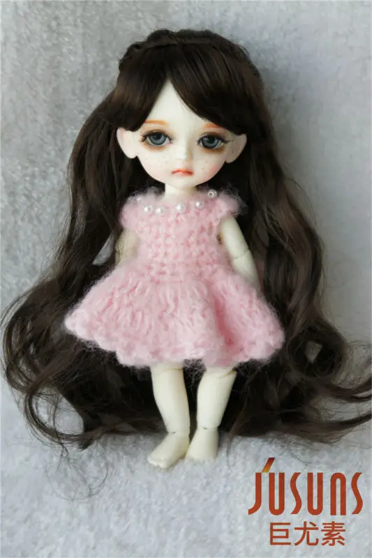 JD096 1/12 1/8 Long wavy pony hair BJD synthetic mohair Doll wigs size 3-4 inch 5-6inch tiny BJD hair
JD096 1/12 1/8 Long wavy pony hair BJD synthetic mohair Doll wigs size 3-4 inch 5-6inch tiny BJD hair