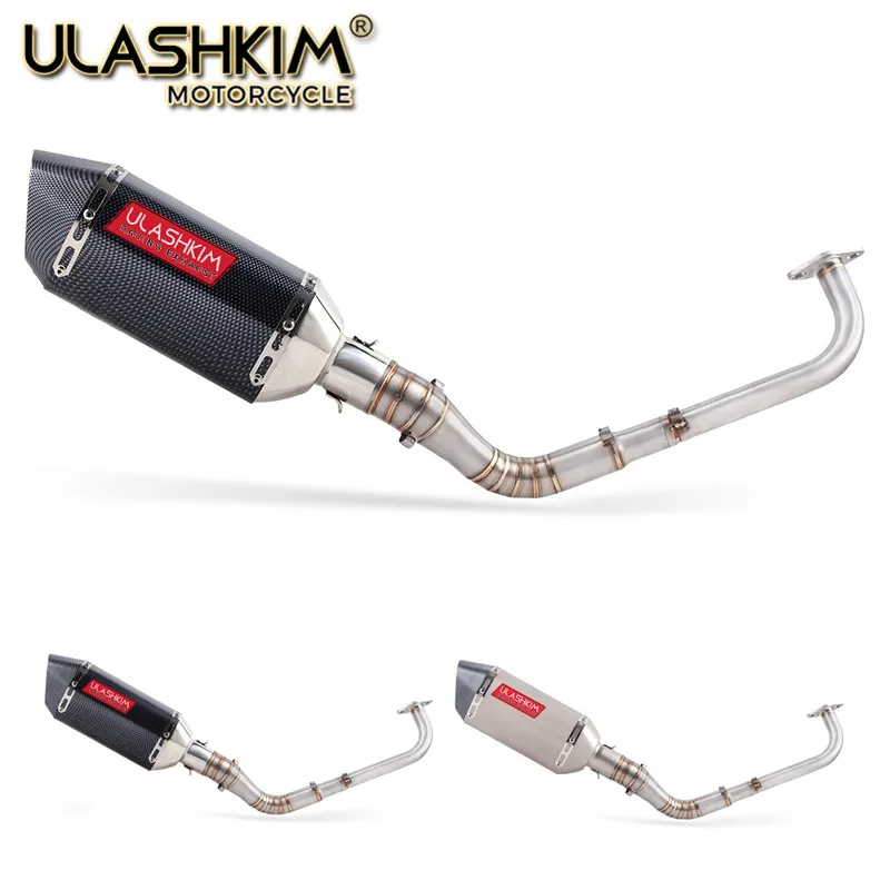 Modified Front Middle Pipe Motorcyle Scooter Exhaust Muffler Escape Full System Slip On For yamaha NMAX155 NMAX 155 2015-2017
Modified Front Middle Pipe Motorcyle Scooter Exhaust Muffler Escape Full System Slip On For yamaha NMAX155 NMAX 155 2015-2017
