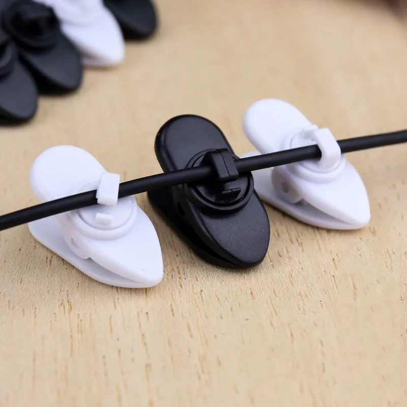 SIANCS 10pieces/lot Earphone Clips Clamp Headphone Line Bind Cellphone Cord Wire Cable Nip Holder Black Earphone Accessories
SIANCS 10pieces/lot Earphone Clips Clamp Headphone Line Bind Cellphone Cord Wire Cable Nip Holder Black Earphone Accessories
