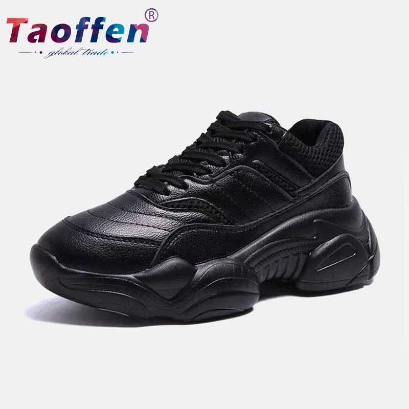 Taoffen Women Sports Shoes Thick Bottom Platform Sneakers Lace Up Mesh Breathable Running Shoes Female Footwear Size 35-39
Taoffen Women Sports Shoes Thick Bottom Platform Sneakers Lace Up Mesh Breathable Running Shoes Female Footwear Size 35-39