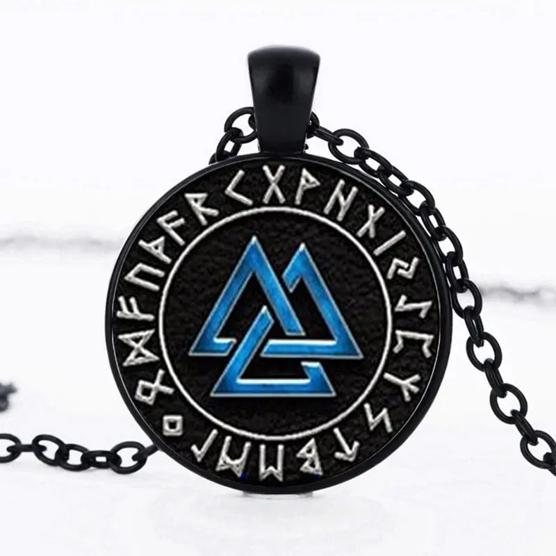 Trendy Scandinavian Norse Viking Cross amulet Pendant Necklace Glass Cabochon Black Declaration Chain Necklace Men Women Jewelry
Trendy Scandinavian Norse Viking Cross amulet Pendant Necklace Glass Cabochon Black Declaration Chain Necklace Men Women Jewelry