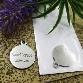 20pcs--"you are Loved beyond words a..."stainless steel charms 5 styles for choosing DIY Charms for necklace bracelets
20pcs--"you are Loved beyond words a..."stainless steel charms 5 styles for choosing DIY Charms for necklace bracelets