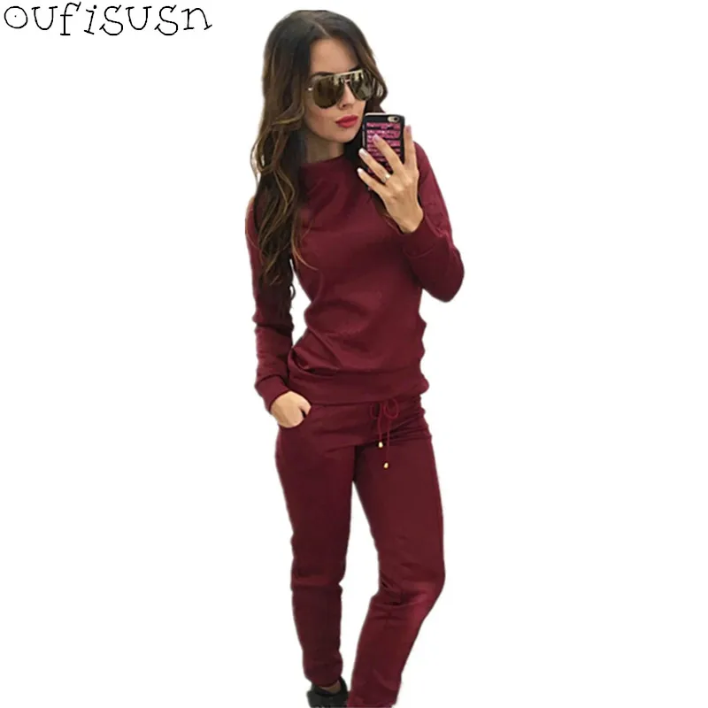 oufisun Autumn Winter Vintage Women Sportswear New Solid O-Neck Long Sleeve Two-Piece Sports Casual Keep Warm Female Sportswear
oufisun Autumn Winter Vintage Women Sportswear New Solid O-Neck Long Sleeve Two-Piece Sports Casual Keep Warm Female Sportswear