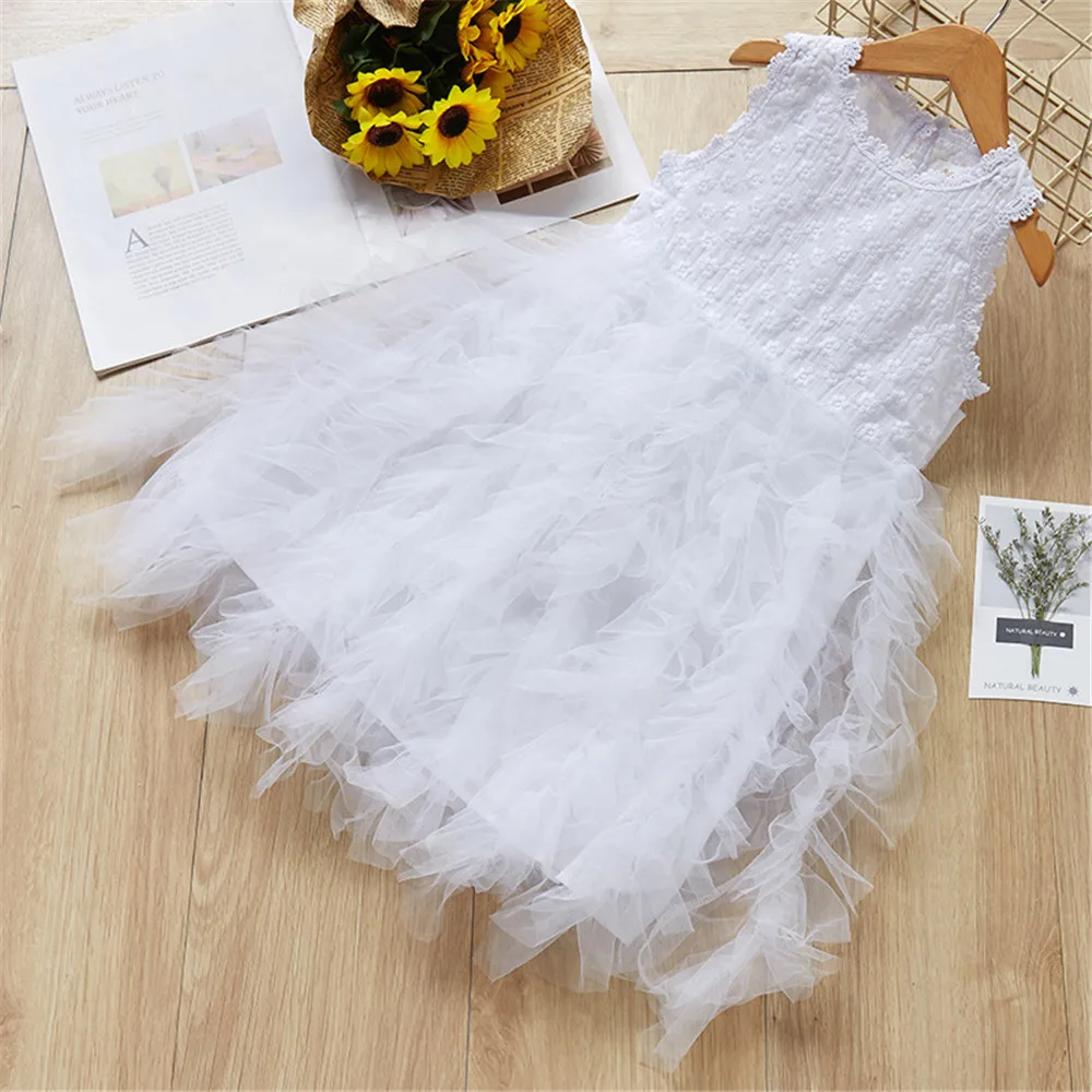 Summer Children Clothes Fluffy Cake Girls Princess Dress Formal Kids Clothing Baby Girl Birthday Party Dresses Tutu Lace Outfits
Summer Children Clothes Fluffy Cake Girls Princess Dress Formal Kids Clothing Baby Girl Birthday Party Dresses Tutu Lace Outfits