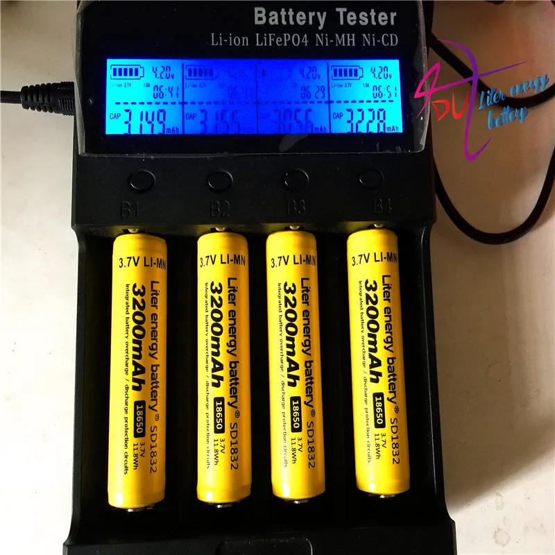 Laptop Batteries 10pcs / Lot New Original 18650 3200mAh ncr18650b Rechargeable Battery 3.7 V NCR18650B batteries+ free shipping
Laptop Batteries 10pcs / Lot New Original 18650 3200mAh ncr18650b Rechargeable Battery 3.7 V NCR18650B batteries+ free shipping