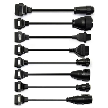 Full set 8 truck cables for vd pro plus / multidiag pro / MVD OBDII diagnostic tool OBD scanner truck leads
Full set 8 truck cables for vd pro plus / multidiag pro / MVD OBDII diagnostic tool OBD scanner truck leads