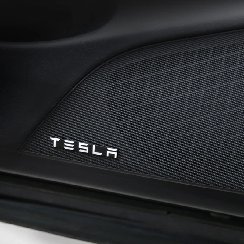 Modification For Tesla Tesla model3 1PCS aluminum alloy audio decorative stickers modified accessories decoration
Modification For Tesla Tesla model3 1PCS aluminum alloy audio decorative stickers modified accessories decoration