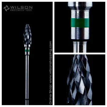 Bullet Shape-Extra Coarse-Black Ceramic(6410301) - WILSON Ceramic Nail Drill Bit & Zirconia Ceramic Dental Burs
Bullet Shape-Extra Coarse-Black Ceramic(6410301) - WILSON Ceramic Nail Drill Bit & Zirconia Ceramic Dental Burs