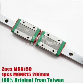 HIWIN MGN15C miniature MGN15 slide block with 200mm MGNR15 linear guide rail 15 mm for 3d printer High efficiency CNC kit
HIWIN MGN15C miniature MGN15 slide block with 200mm MGNR15 linear guide rail 15 mm for 3d printer High efficiency CNC kit