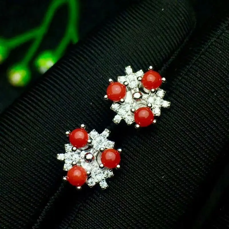 shilovem 925 sterling silver Natural red coral stud earrings fine Jewelry women trendy anniversary wedding gift le030301agsh
shilovem 925 sterling silver Natural red coral stud earrings fine Jewelry women trendy anniversary wedding gift le030301agsh