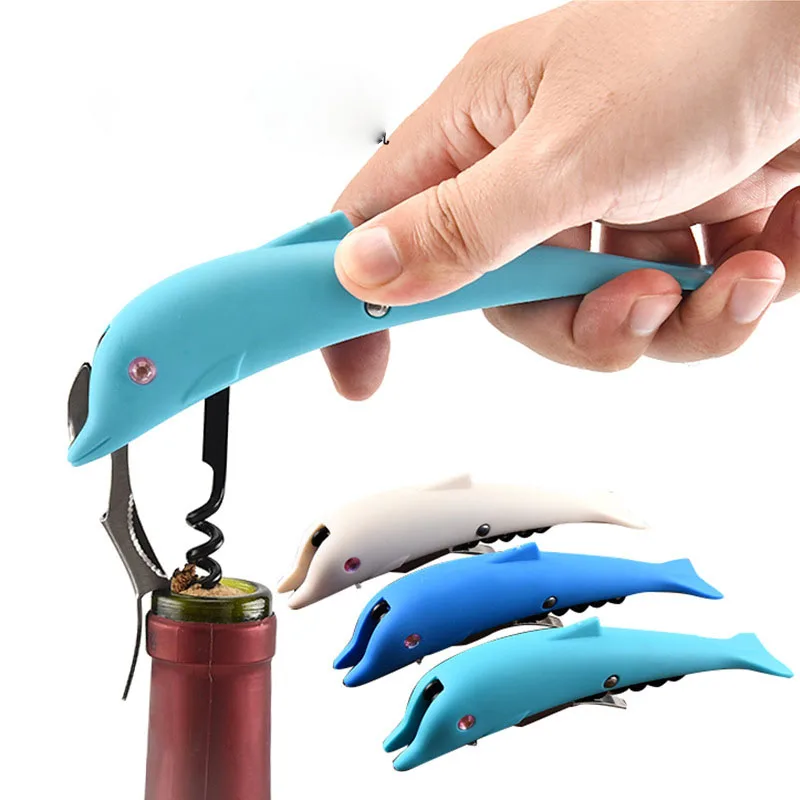 50pcs/lot Dolphin Shape Bottle Opener MultiFunction Bottle Cap Opener Cork Screw Corkscrew
50pcs/lot Dolphin Shape Bottle Opener MultiFunction Bottle Cap Opener Cork Screw Corkscrew