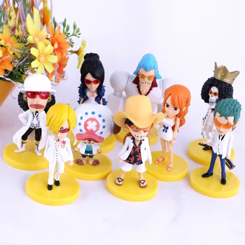 9Pcs Japan Anime ONE PIECE 80 Generation White Clothes Action Figure Model Figuras Collection Brinquedos PVC Toys Best gifts
9Pcs Japan Anime ONE PIECE 80 Generation White Clothes Action Figure Model Figuras Collection Brinquedos PVC Toys Best gifts