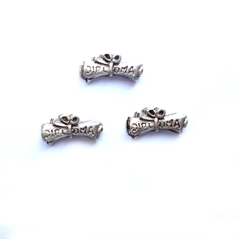 20pcs/lot Diy Fashion Floating Alloy Vintage Silver Diploma Scroll Charm For Living Memory Locket
20pcs/lot Diy Fashion Floating Alloy Vintage Silver Diploma Scroll Charm For Living Memory Locket