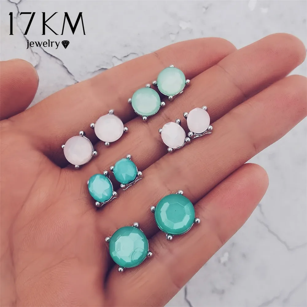 17KM 6 Design Geometric Round Resin Stud Earrings Set For Women 2018 Brinco Female Handmade Earrings Statement Jewelry 2018 New
17KM 6 Design Geometric Round Resin Stud Earrings Set For Women 2018 Brinco Female Handmade Earrings Statement Jewelry 2018 New