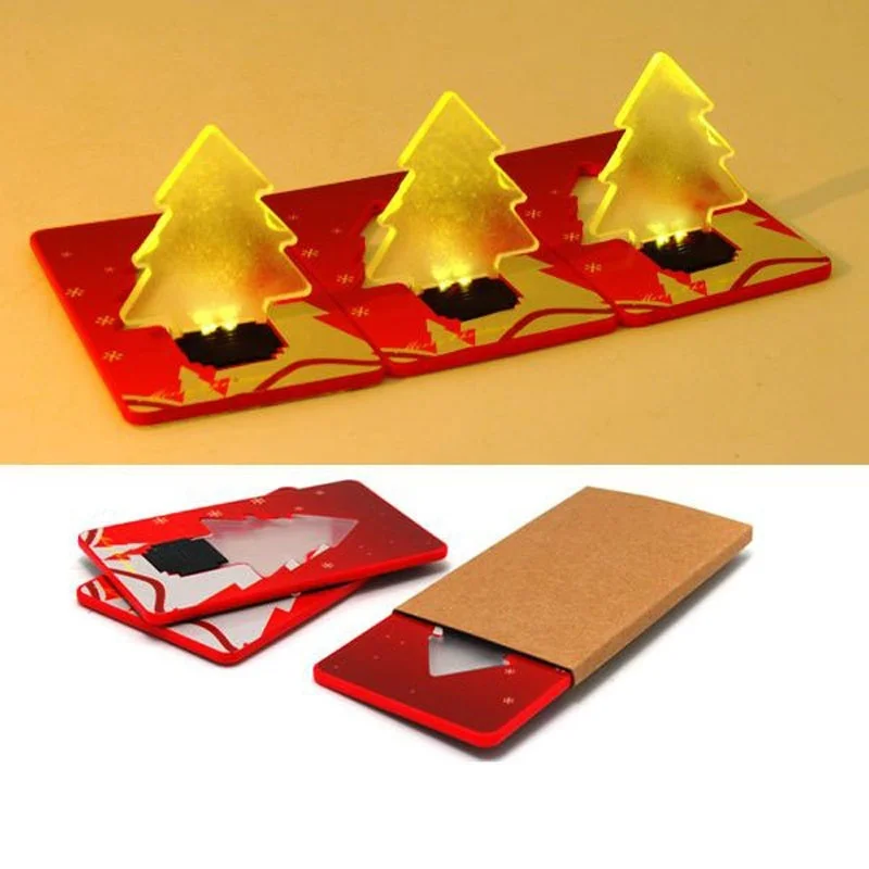 1pc Folding Xmas Tree Shape LED Light New Exquisite Christmas Decoration Pocket Credit Card Delicate Hot Selling
1pc Folding Xmas Tree Shape LED Light New Exquisite Christmas Decoration Pocket Credit Card Delicate Hot Selling