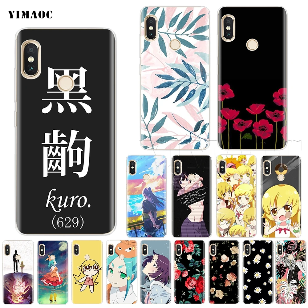 YIMAOC Monogatari Case for Xiaomi Redmi Mi Note MAX 3 6a 7 8 9se mix 2s a1 a2 Lite mi6 mi8 se for pocophone f1
YIMAOC Monogatari Case for Xiaomi Redmi Mi Note MAX 3 6a 7 8 9se mix 2s a1 a2 Lite mi6 mi8 se for pocophone f1