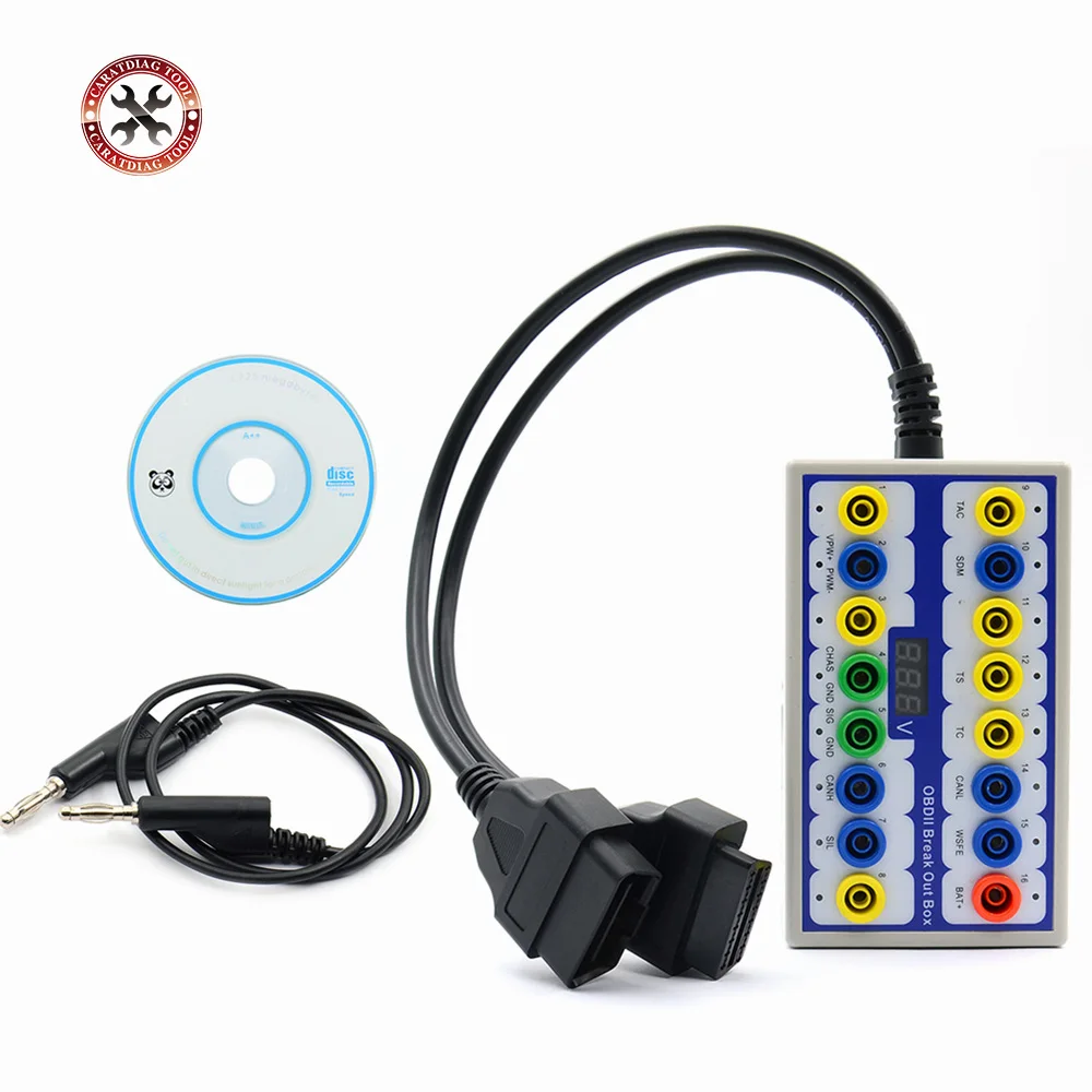 2019 High Quality Auto car Break out Box OBDII obd Breakout Box Car Protocol Detector car obd2 interface car monitor
2019 High Quality Auto car Break out Box OBDII obd Breakout Box Car Protocol Detector car obd2 interface car monitor