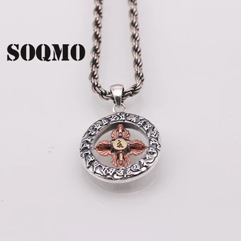 SOQMO Buddha Pendant 100% Real 925 Sterling Silver fine Jewelry For Men Women Lucky Peace Brave Troops Necklace Pendant SQM173
SOQMO Buddha Pendant 100% Real 925 Sterling Silver fine Jewelry For Men Women Lucky Peace Brave Troops Necklace Pendant SQM173