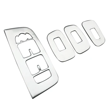 (Only Fit For Left Hand Drive) Stainless Steel Matte 4pcs/set Window Switch Button Cover Decor Trim For Volvo XC60 2018
(Only Fit For Left Hand Drive) Stainless Steel Matte 4pcs/set Window Switch Button Cover Decor Trim For Volvo XC60 2018