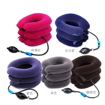 Full velvet Portable Inflatable Cervical Neck Traction Massager Pillow Head Back Shoulder Pain Relaxation Massage Travel Car
Full velvet Portable Inflatable Cervical Neck Traction Massager Pillow Head Back Shoulder Pain Relaxation Massage Travel Car