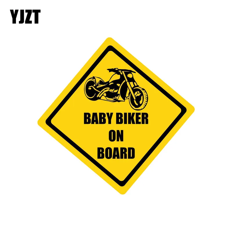 YJZT 15CM*15CM Amusing Reflective Car Sticker BABY BIKER ON BOARD Warning Mark Personality Decal C1- 7339
YJZT 15CM*15CM Amusing Reflective Car Sticker BABY BIKER ON BOARD Warning Mark Personality Decal C1- 7339