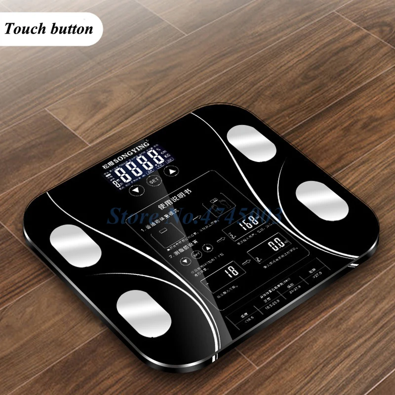 Hot 15 Body Index Electronic Smart Weighing Scales Bathroom Body Fat BMI Scale Digital Human Weight Mi Scales Floor LCD Display
Hot 15 Body Index Electronic Smart Weighing Scales Bathroom Body Fat BMI Scale Digital Human Weight Mi Scales Floor LCD Display