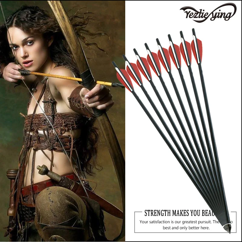 6PCS 17/18/20/22 Inch Crossbow Bolt Carbon Arrow Red White Feather for Recurve/Compound Bow Hunting Archery
6PCS 17/18/20/22 Inch Crossbow Bolt Carbon Arrow Red White Feather for Recurve/Compound Bow Hunting Archery