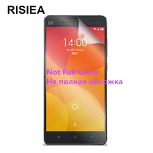 RISIEA 2pcs glossy Clear Soft Screen Protector Film for Xiaomi Mi 6 5S 3 4 mi 4S 4i 4C 5 5 Plus 5C 5X Mi6 6 6X mi 8 SE(China)