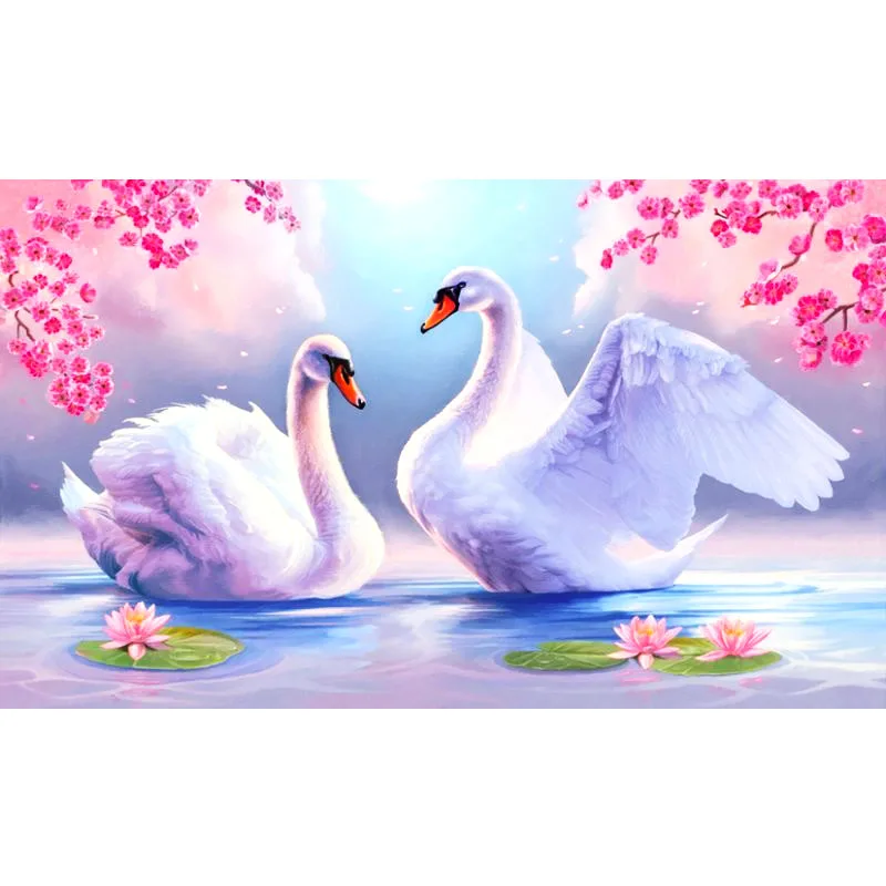 Diy 5D Diamond Painting Swan Picture Full Round Diamond Emboridery Animals Stickers Cross Stitch Diamond Puzzle Home Decor
Diy 5D Diamond Painting Swan Picture Full Round Diamond Emboridery Animals Stickers Cross Stitch Diamond Puzzle Home Decor