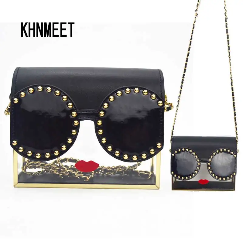 Red Lips rivet Designer Metal retro Shoulder Bags Transparency acrylic Box Shape Crossbody Bags Women Handbags Messenger bags
Red Lips rivet Designer Metal retro Shoulder Bags Transparency acrylic Box Shape Crossbody Bags Women Handbags Messenger bags