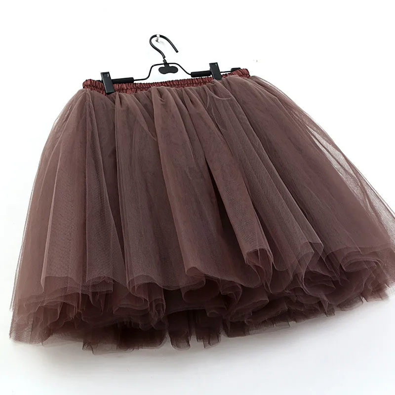 FOLOBE Fashion 7 Layers 50cm Length Tutu Tulle Skirts Womens Adults High Waist Skirt Vintage Lolita Petticoat faldas saias
FOLOBE Fashion 7 Layers 50cm Length Tutu Tulle Skirts Womens Adults High Waist Skirt Vintage Lolita Petticoat faldas saias