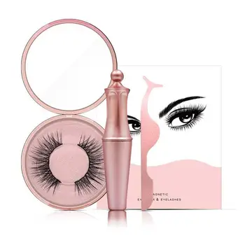 Ibcccndc 5 Magnets Magnetic False Eyelashes Eyeliner Tweezers Set Natural Waterproof Eye Lashes with Pullable Box Mirror
Ibcccndc 5 Magnets Magnetic False Eyelashes Eyeliner Tweezers Set Natural Waterproof Eye Lashes with Pullable Box Mirror