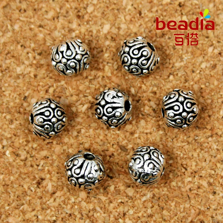Hot-6MM 10pcs/lot Tibetan Silver Tone Round Dots Spacer Beads Metal Charms bead For Jewelry Making
Hot-6MM 10pcs/lot Tibetan Silver Tone Round Dots Spacer Beads Metal Charms bead For Jewelry Making