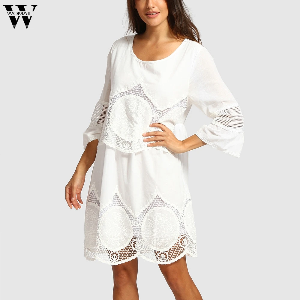 large Dress Fashion Women Fashion Plus Size White Lace Embroidery Hollow-out Round Neck Boho Beach Dress dropship Jan14
large Dress Fashion Women Fashion Plus Size White Lace Embroidery Hollow-out Round Neck Boho Beach Dress dropship Jan14