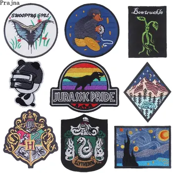 Prajna Patch Magic Movie Embroidered Patches For Clothes Fantastic Beast Iron On Patches Sniffing Baby DIY Jurassic 
Prajna Patch Magic Movie Embroidered Patches For Clothes Fantastic Beast Iron On Patches Sniffing Baby DIY Jurassic