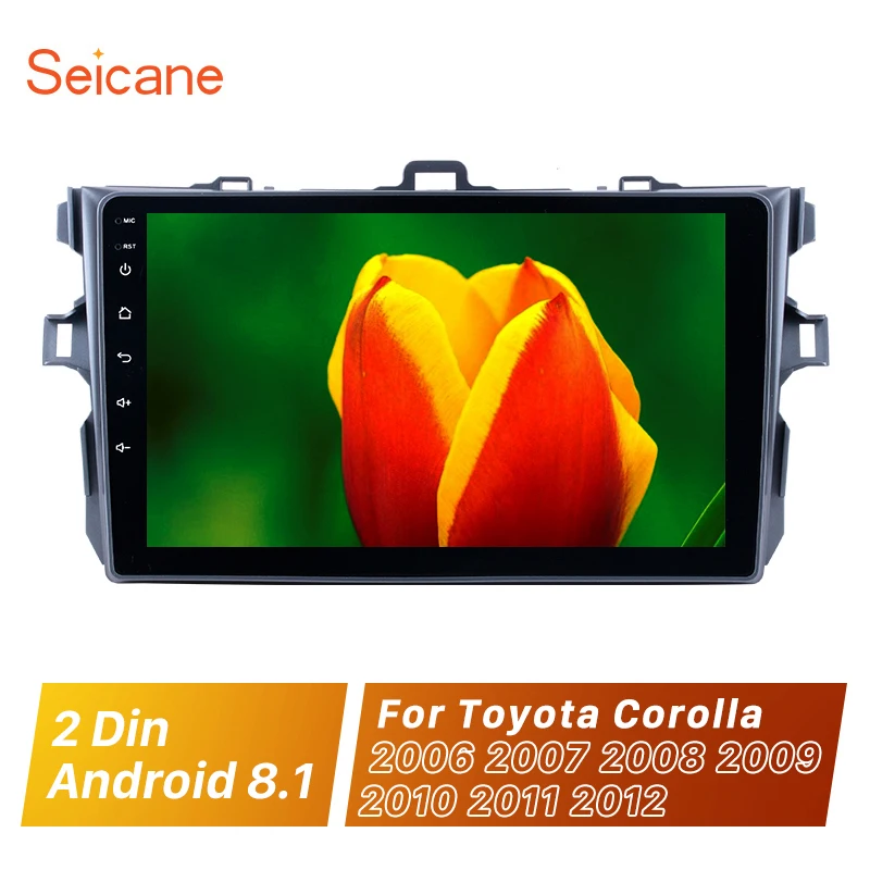 Seicane Car Radio For Toyota Corolla 2006 2007 2008 2009 2010 2011 2012 Android 8.1 9inch 2 Din GPS Navigation Multimedia Player
Seicane Car Radio For Toyota Corolla 2006 2007 2008 2009 2010 2011 2012 Android 8.1 9inch 2 Din GPS Navigation Multimedia Player