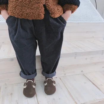 New Plus Velvet Corduroy Trousers Children's Pants Children Loose Harem Pants Boys and Girls Casual Pants
New Plus Velvet Corduroy Trousers Children's Pants Children Loose Harem Pants Boys and Girls Casual Pants