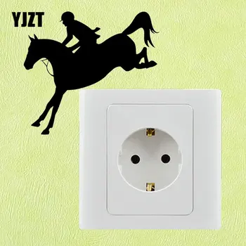 YJZT Horse Rider Sport Horse Riding Decoration Wall Room Home Vinyl Switch Sticker Decals 8SS2318
YJZT Horse Rider Sport Horse Riding Decoration Wall Room Home Vinyl Switch Sticker Decals 8SS2318