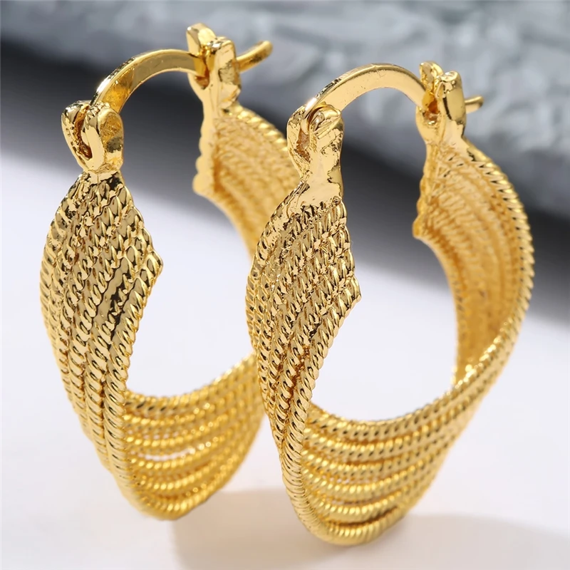 Classic Yellow Gold Color Metal Hoop Earrings For Women Exaggerated Luxury Hollow Large Hoop Earring Statement Jewelry L4E569
Classic Yellow Gold Color Metal Hoop Earrings For Women Exaggerated Luxury Hollow Large Hoop Earring Statement Jewelry L4E569