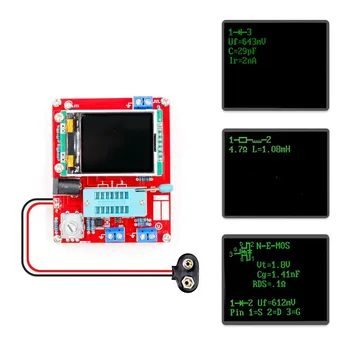 Multifunctional Tester GM328 Transistor Tester Diode Capacitance ESR Voltage Frequency Meter PWM Square Wave Signal Generator
Multifunctional Tester GM328 Transistor Tester Diode Capacitance ESR Voltage Frequency Meter PWM Square Wave Signal Generator