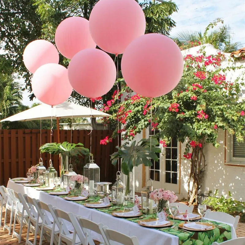 1pcs 36 Inch 90cm Latex Balloons Inflatable Round Air Ball Wedding Decoration Super Large Giant Birthday Party Balloon Supplies
1pcs 36 Inch 90cm Latex Balloons Inflatable Round Air Ball Wedding Decoration Super Large Giant Birthday Party Balloon Supplies